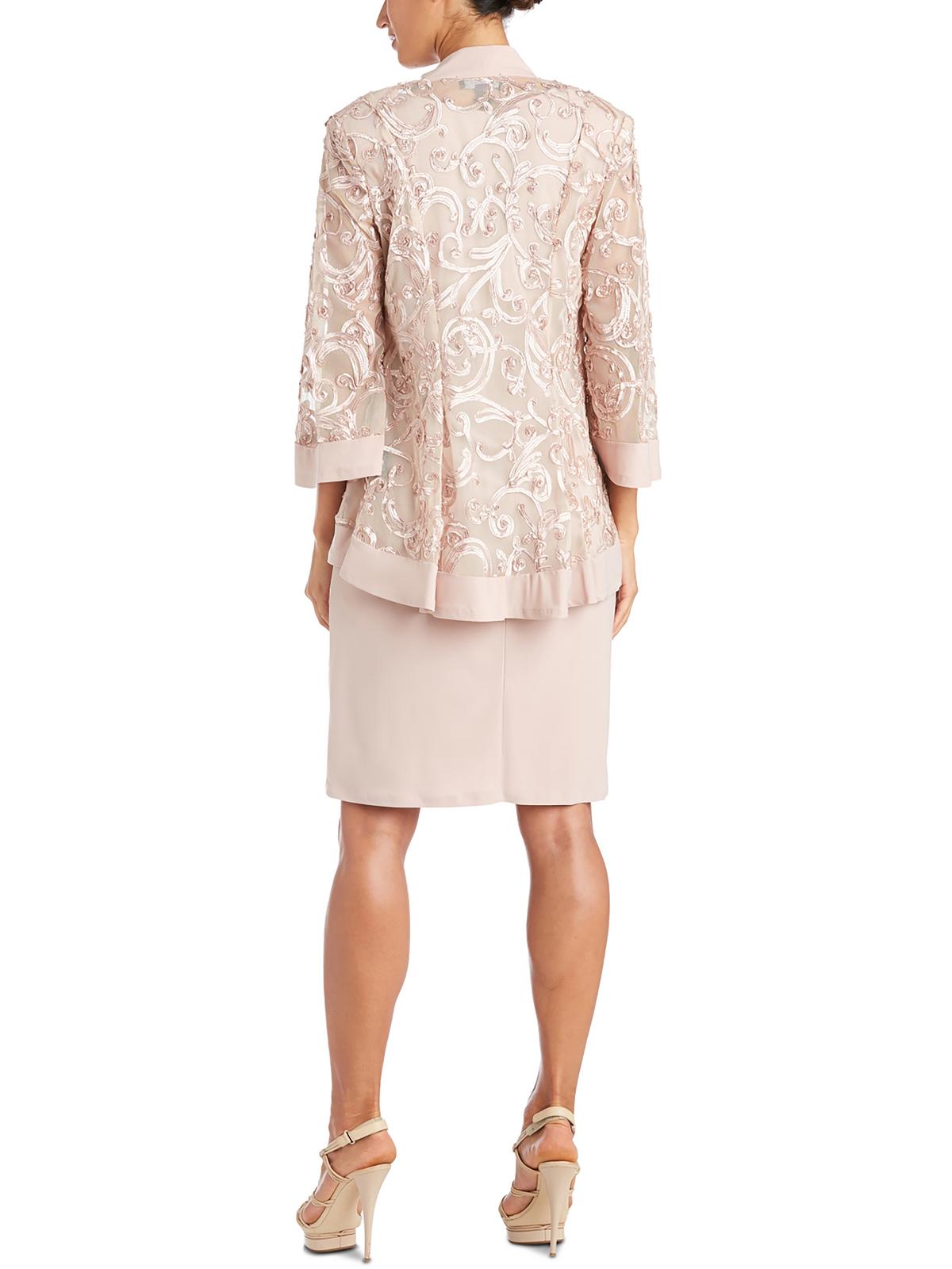 Mesh 2PC Cocktail and Party Dress A549026