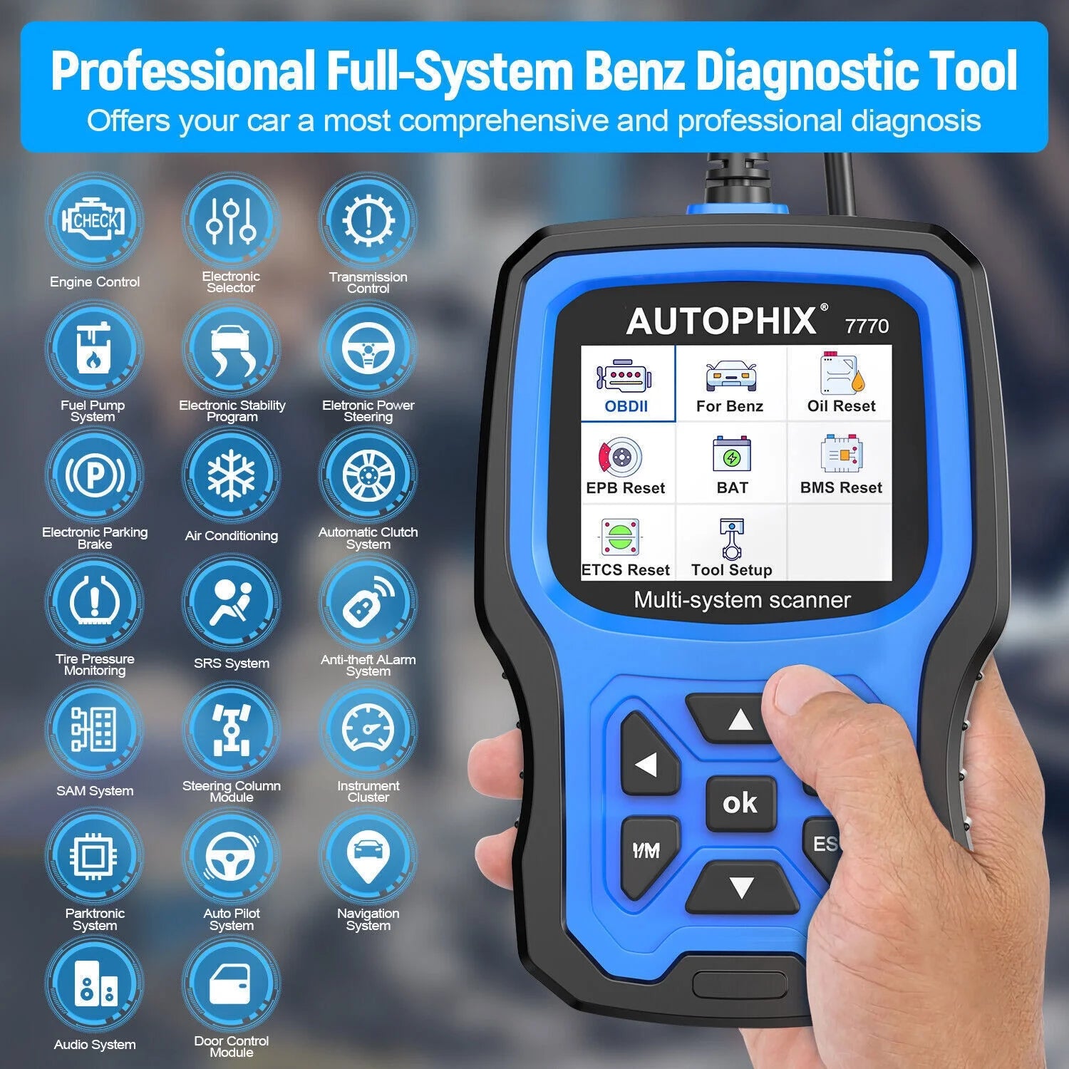 OBD2 Scanner Automotive Diagnostic Tool T7978