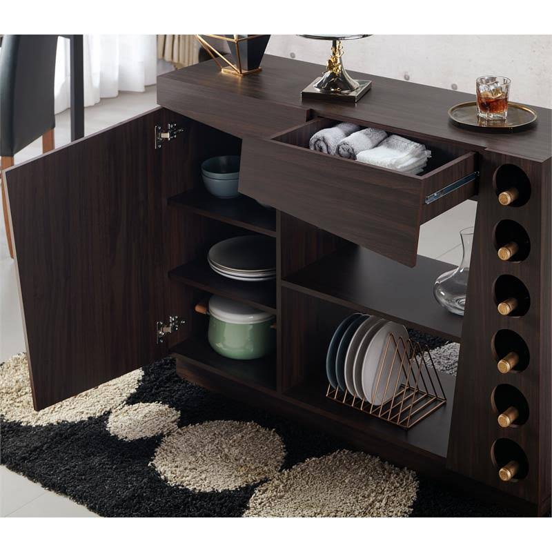 Contemporary Wood Buffet A39434