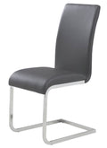 Grey Side Chair, Set of 2 D342778