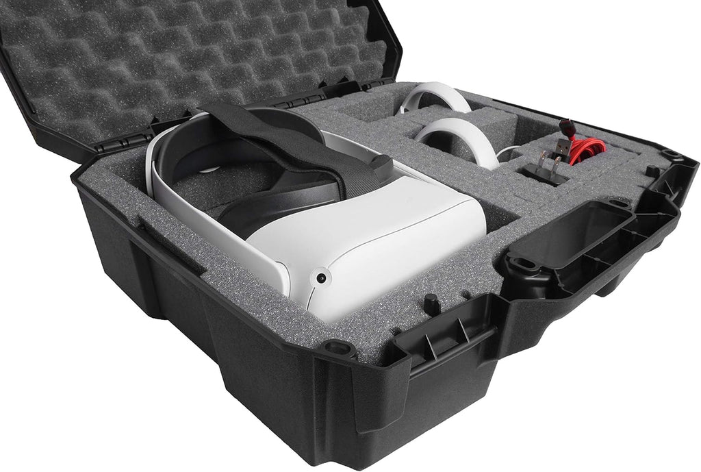 Hard Case for VR Gaming Headset & Accessories with Elite Strap P377