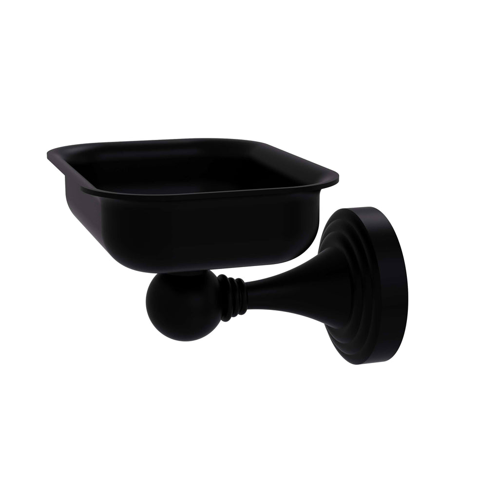 Matte Black Wall Mounted Soap Dish R329253