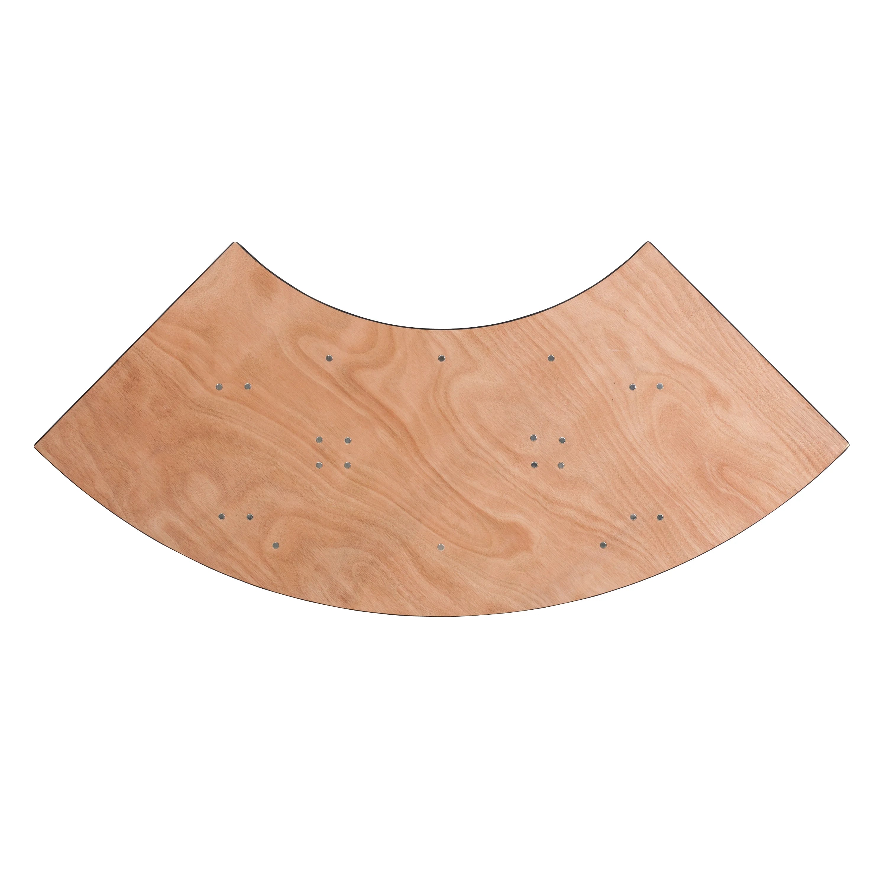 Serpentine Wood Folding Banquet Table V6118