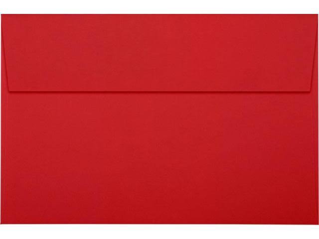 Invitation Envelopes (5 3/4 x 8 3/4) - Ruby Red (500 Qty.) J425657