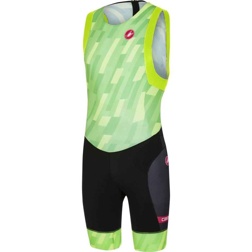 White / Black Tri Suit B1616
