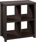 White 4-Cube Bookcase E9889
