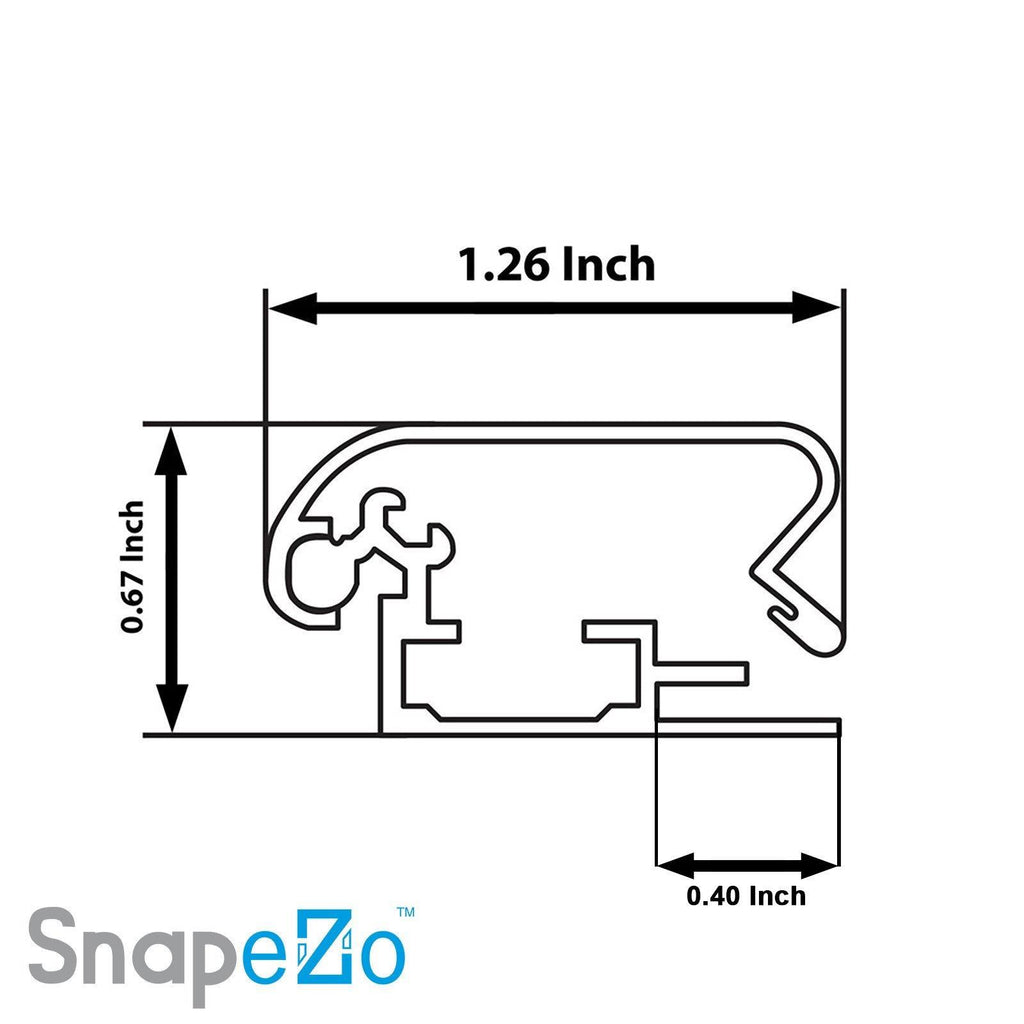 Green SnapeZo Snap Frame D1847