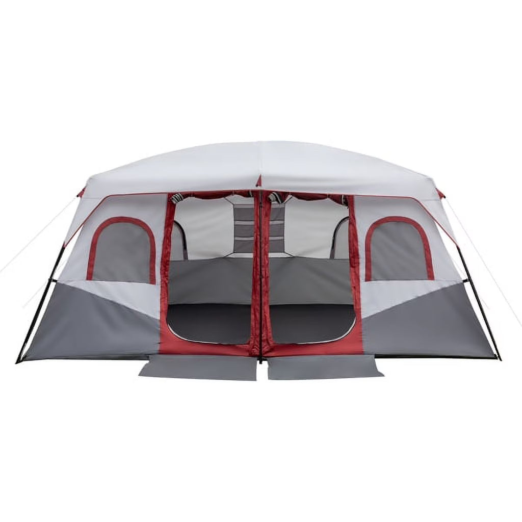 10 Person 2 Room Cabin Tent with Storage Pockets B80749