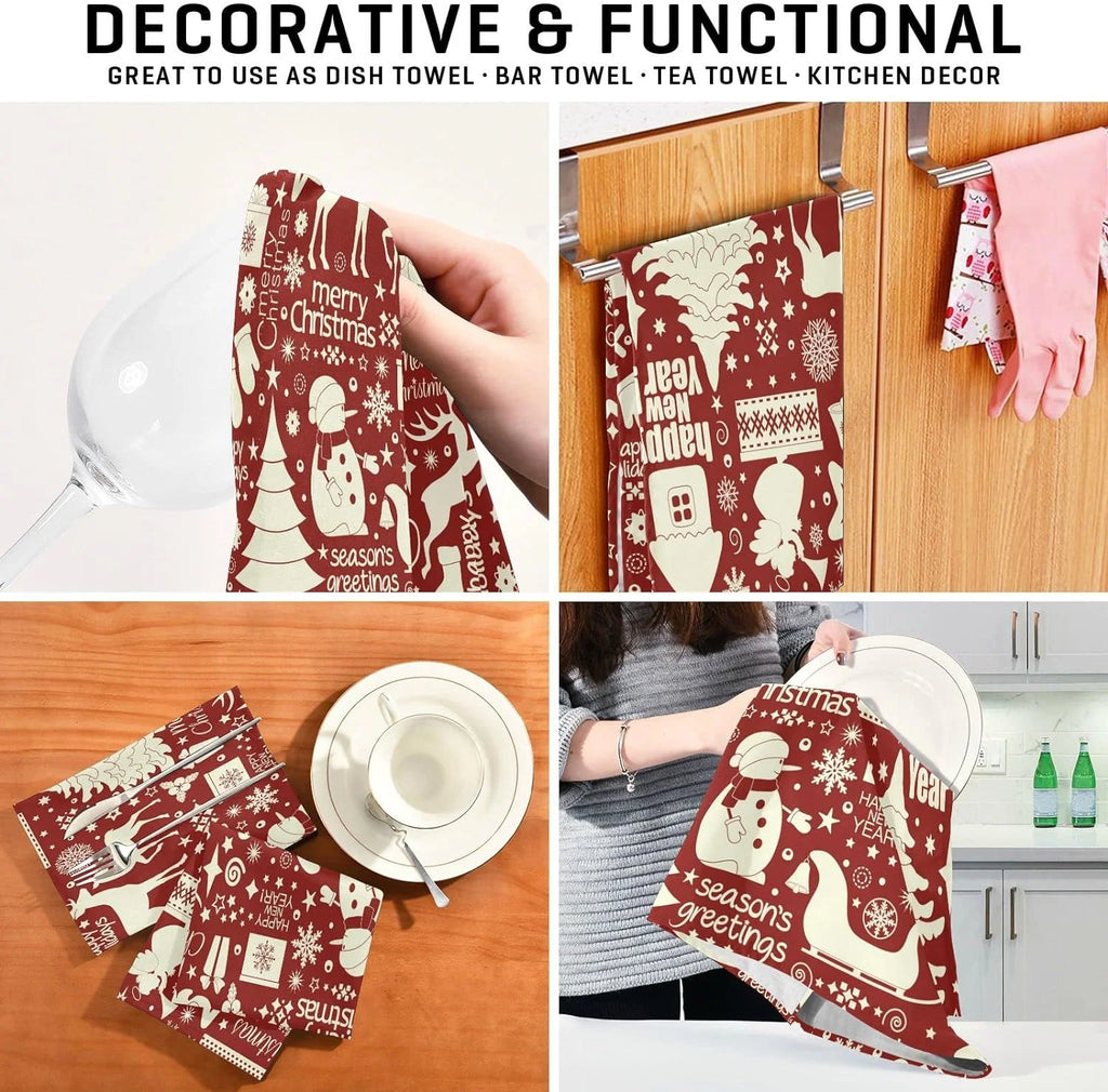 6Pcs Kitchen Dish Towel Set I1150