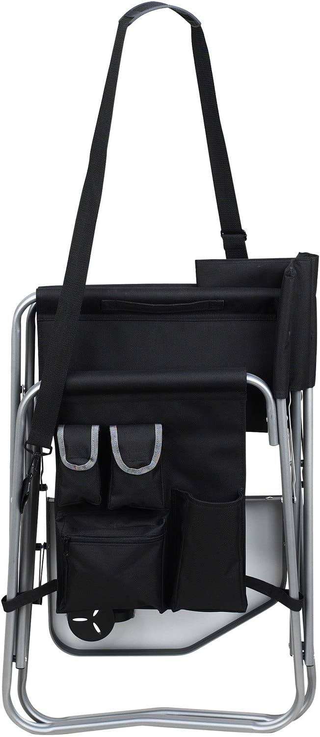 Folding Camping Chair with Table and Removable Cooler H3320