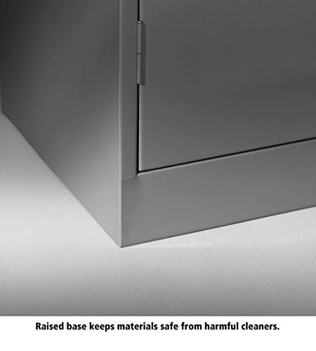 24 Gauge Steel Welded Counter High Cabinet, 2 Shelves, 150 lbs Capacity Y869351