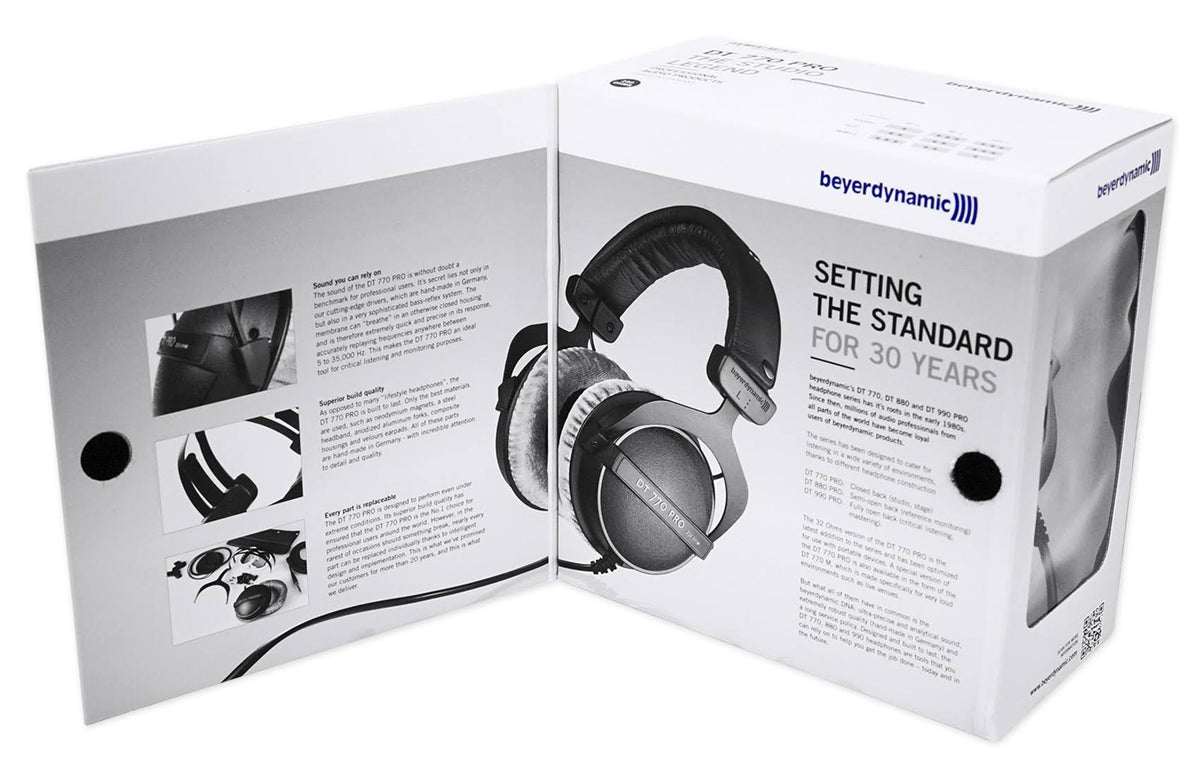Closed Back Reference Studio Headphones P19702