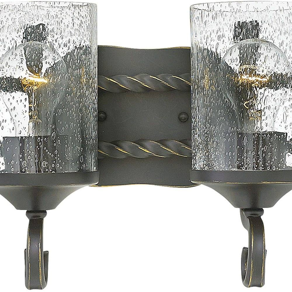 Olde Black 2 Light Bath J801221