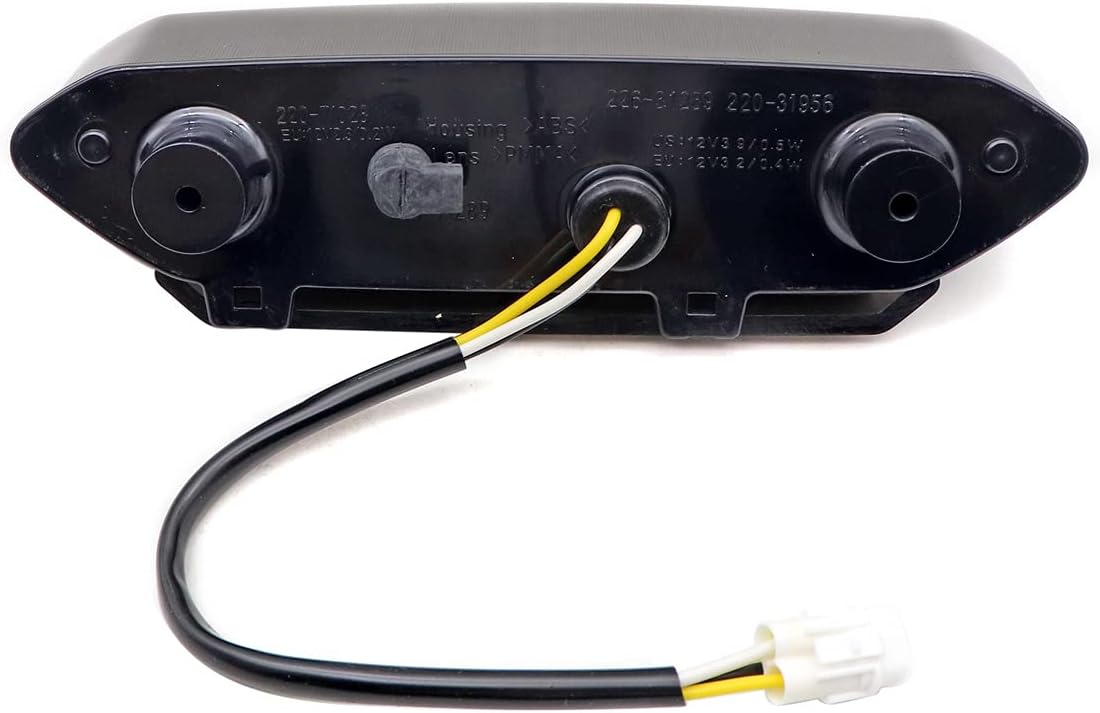 Smoked Lens LED Tail Light Brake Assembly Pack of 2 E985