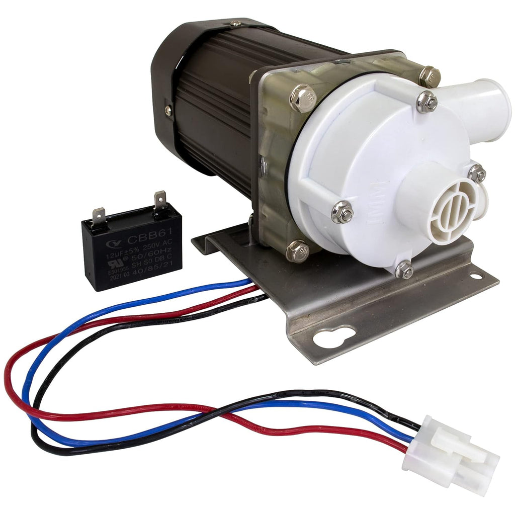 Ice Machine Motor Replacement with Mounting Plate and 14 inch Cable U9657