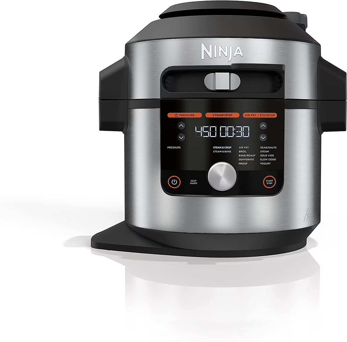 8 Qt Pressure Cooker Steam Fryer J298273