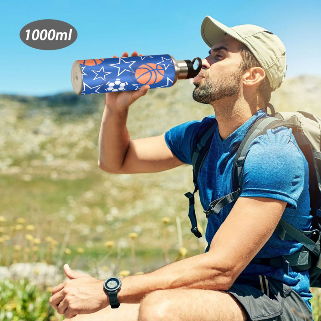 Stainless Steel Insulated Water Bottle with Straw Lid T794433