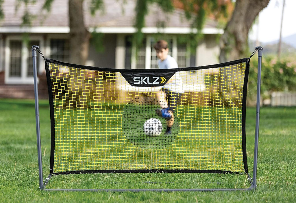 Solo Soccer Net Trainer and Rebounder with Carry Bag Z442613