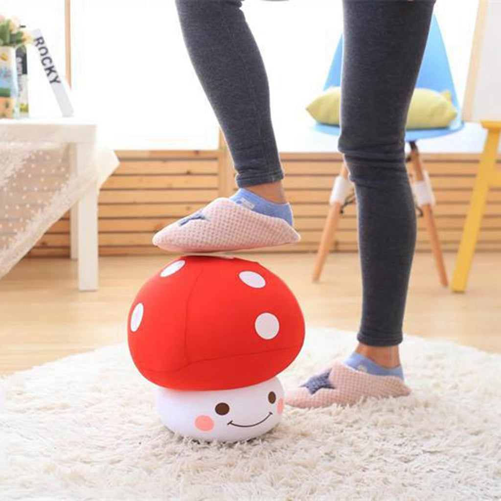 Soft Mushroom Shaped Throw Pillow X5534