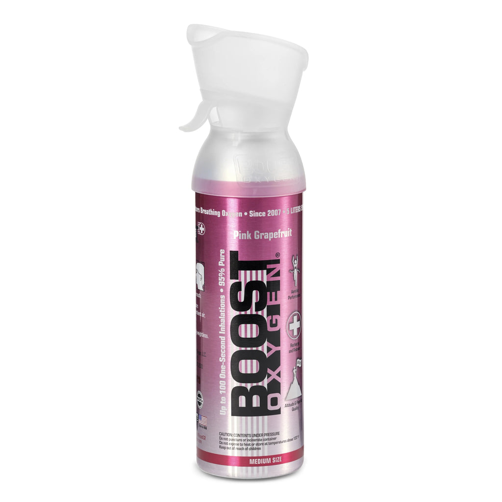 Pink Grapefruit 5 Liter Pure Oxygen Canister (6 Pack) V16873