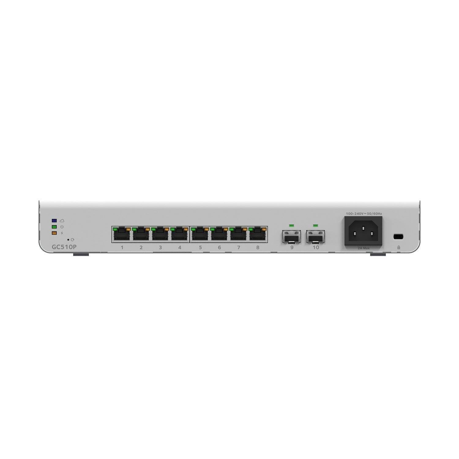 8 PoE+ Ethernet Ports Unmanaged Switch I46173