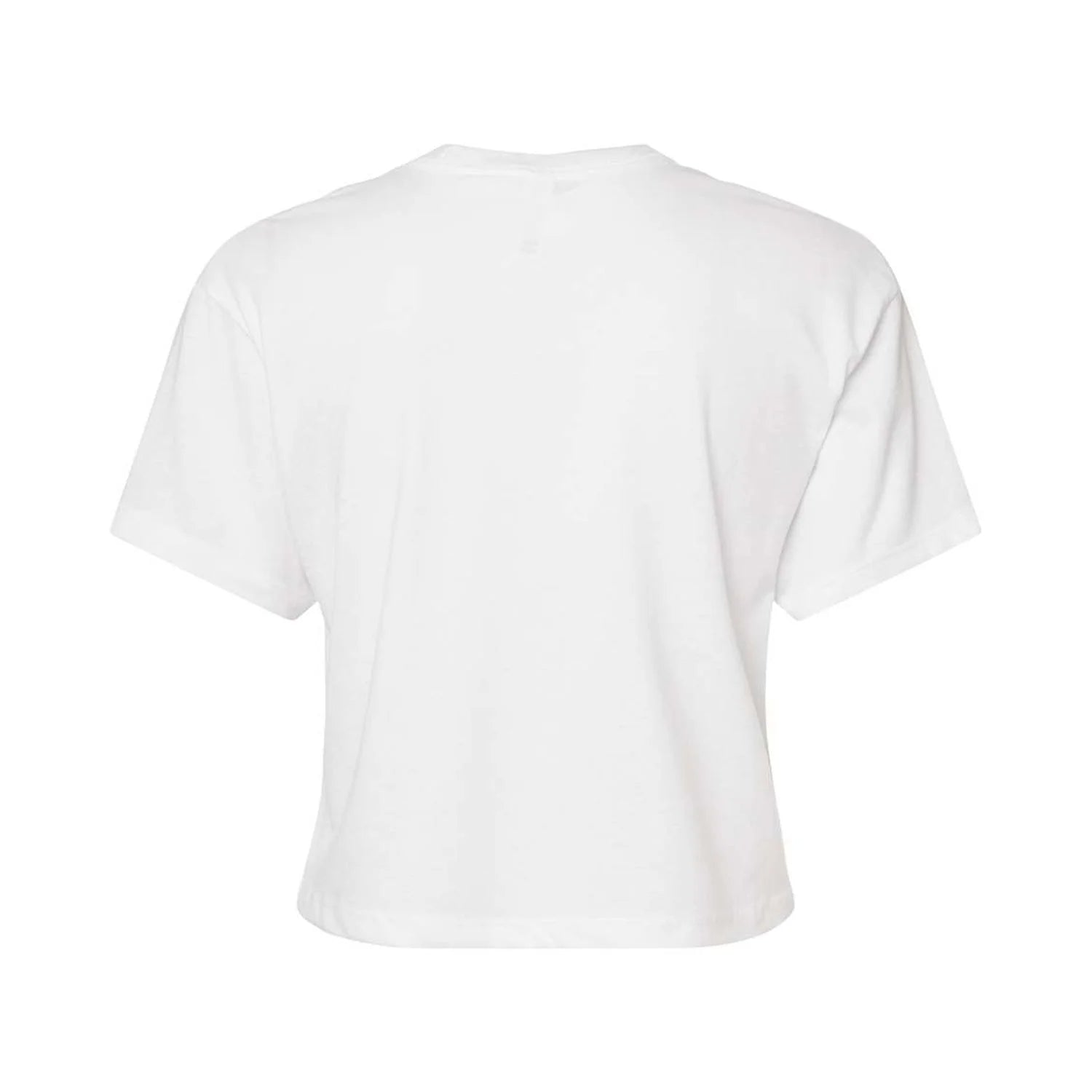 Juniors Cropped Cotton Blend T-Shirt M20042