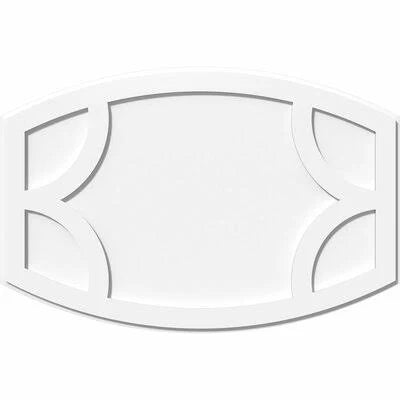 36 inch x 24 inch x 19 1/2 inch x 1 inch PVC Ceiling Medallion I5347