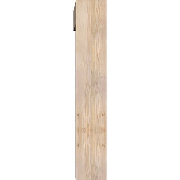 Douglas Fir Smooth Bracket with Offset Brace H790