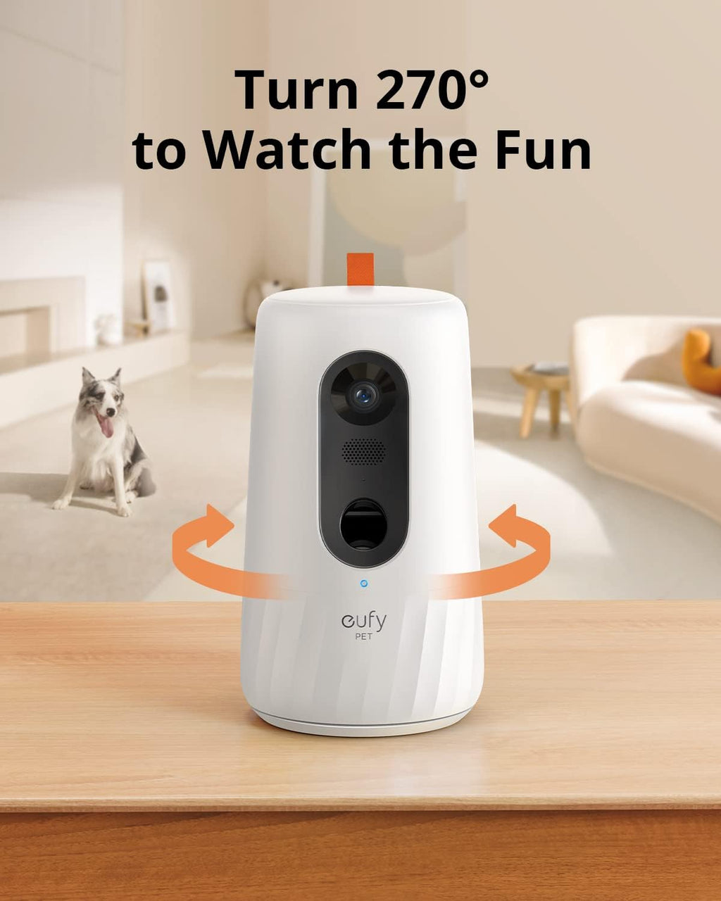 1080p Pet Camera with Treat Dispenser E72782