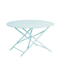 Round Black Folding Table C87688