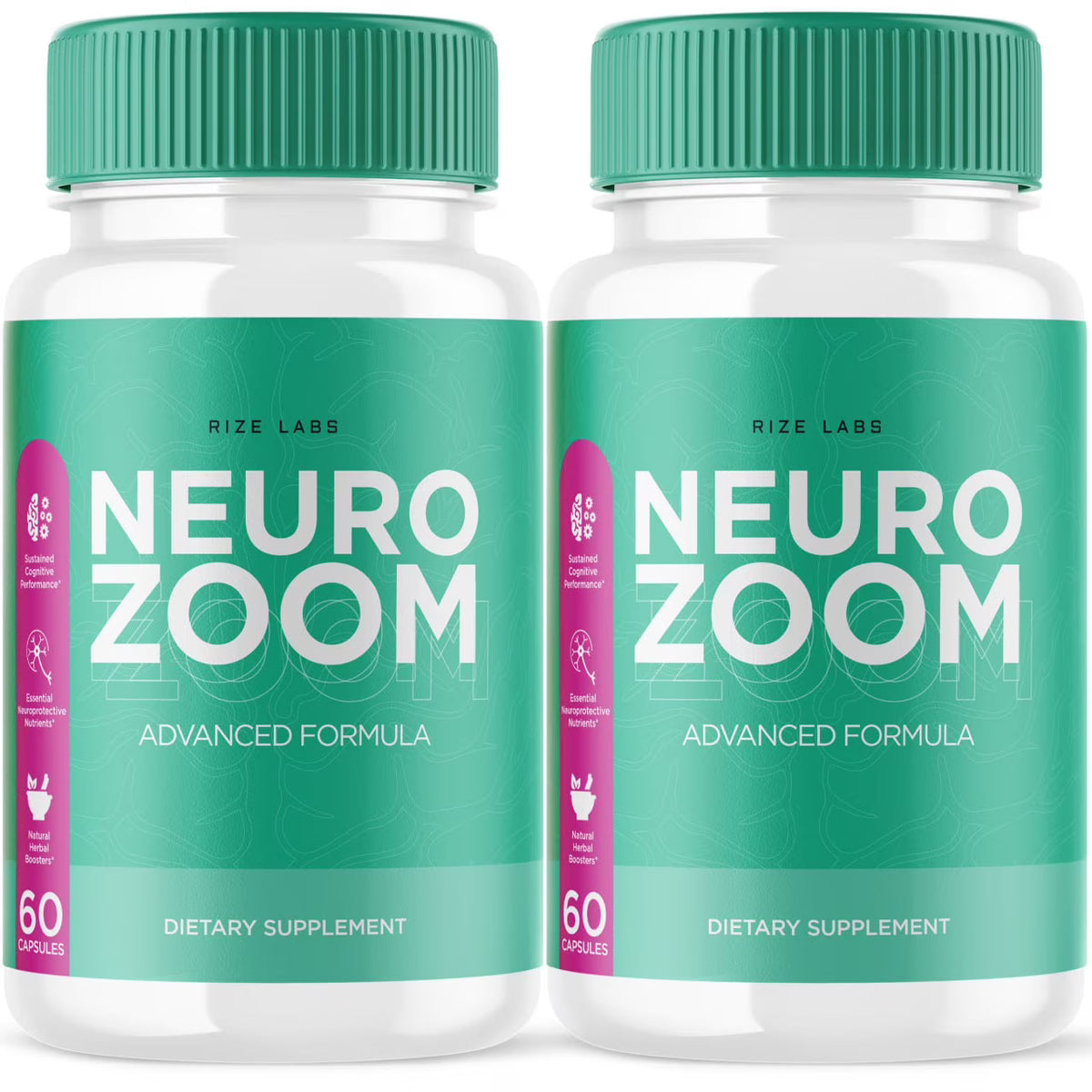 (2 Pack) Brain Boost Supplement, 120 Capsules W68793