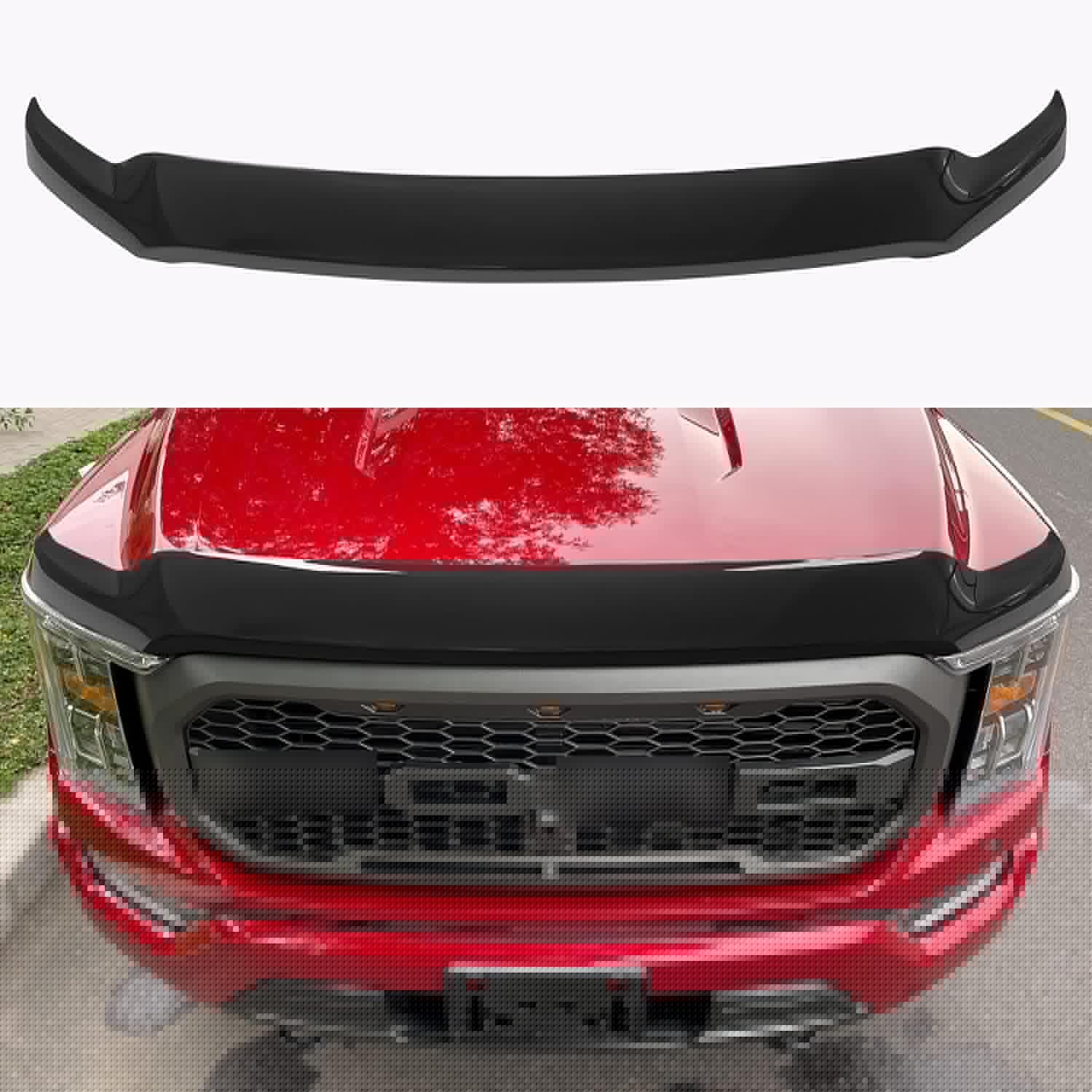 Matte Black Hood Shield for Ford F150 N1527