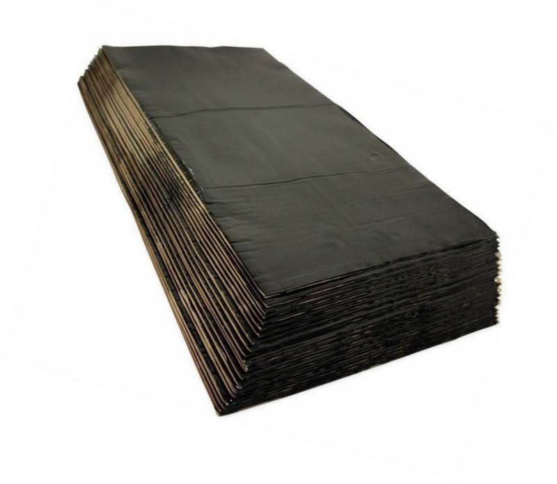 Black Floor/Dash Kit; 20 Sheets; 12 in. x 23 in. W89763