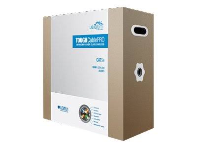 CAT 5e Double Shielded Bulk Cable 1000 ft Black Y147575