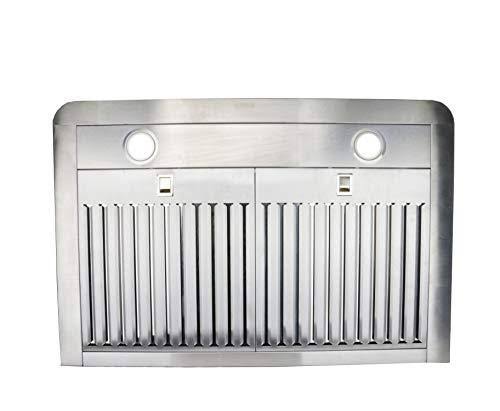 Stainless Steel Under Cabinet Range Hood with 2 LED Lights J378198