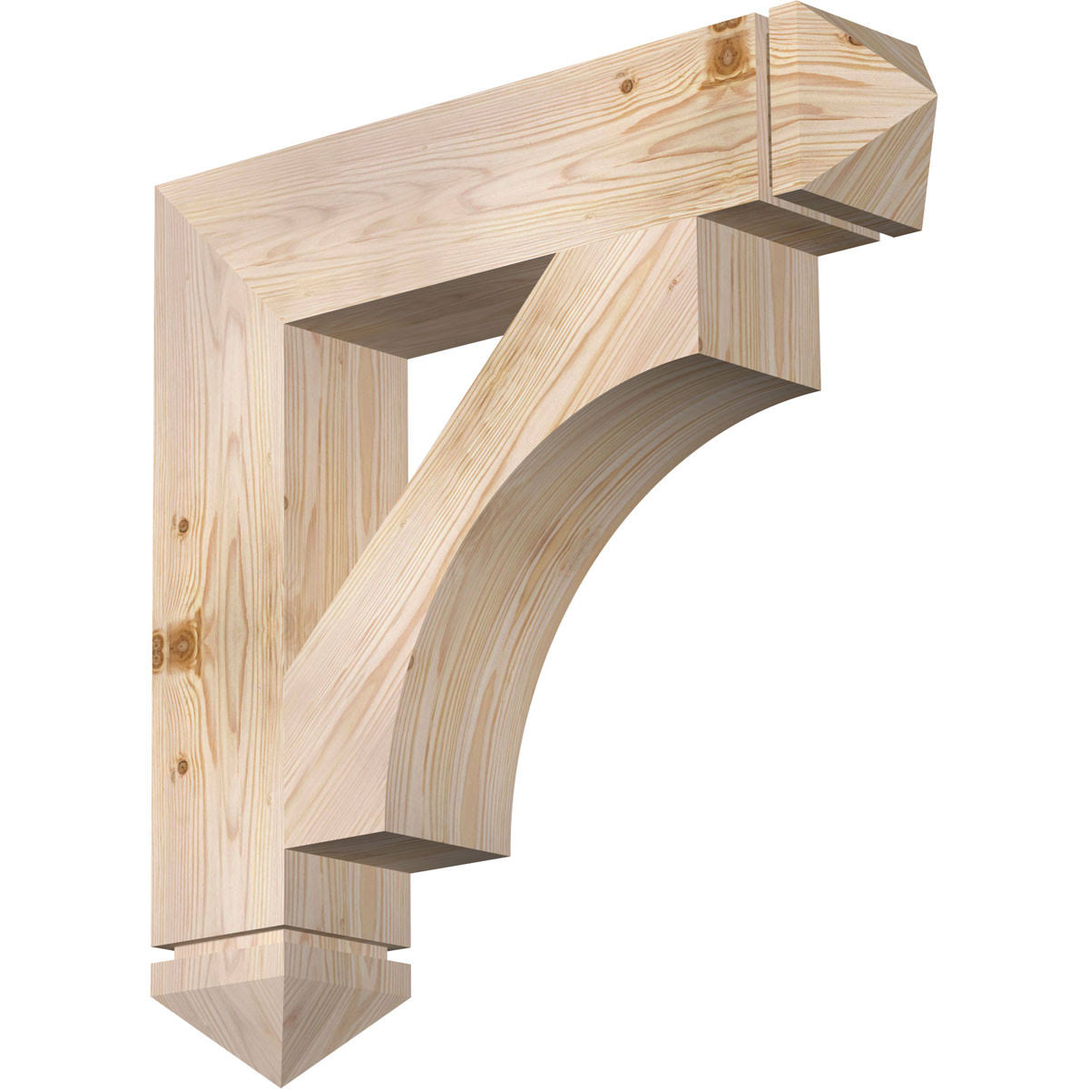 Douglas Fir Smooth Bracket P250