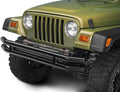 Gloss Black Double Tubular Front Bumper P98899