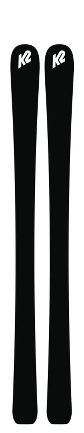 Black-Teal Compact Skis U621