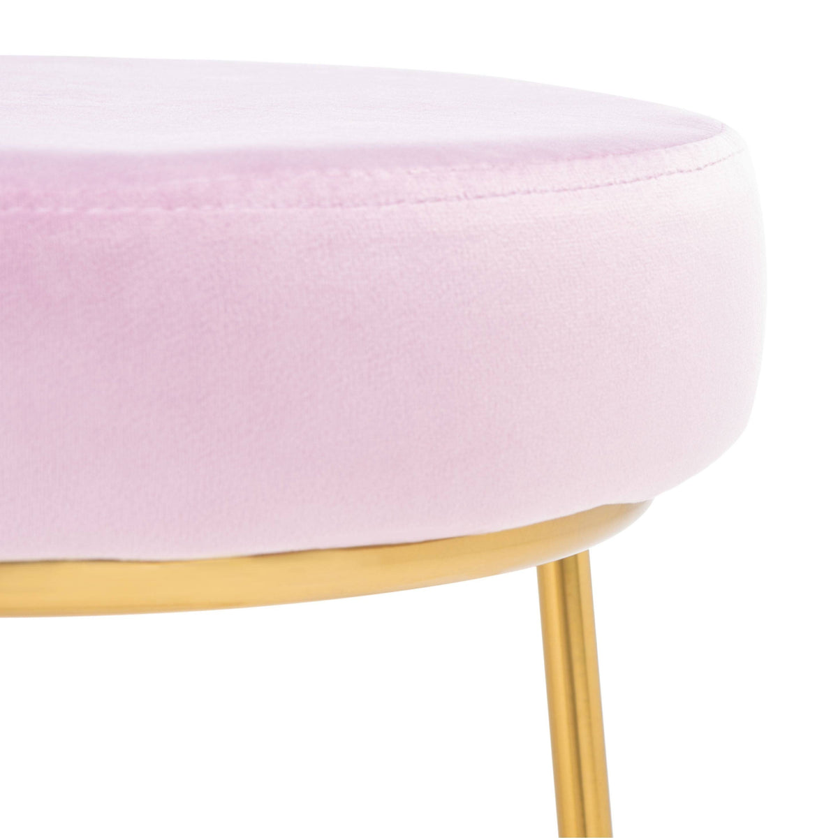 Round Counter Stool Seafoam Gold S846