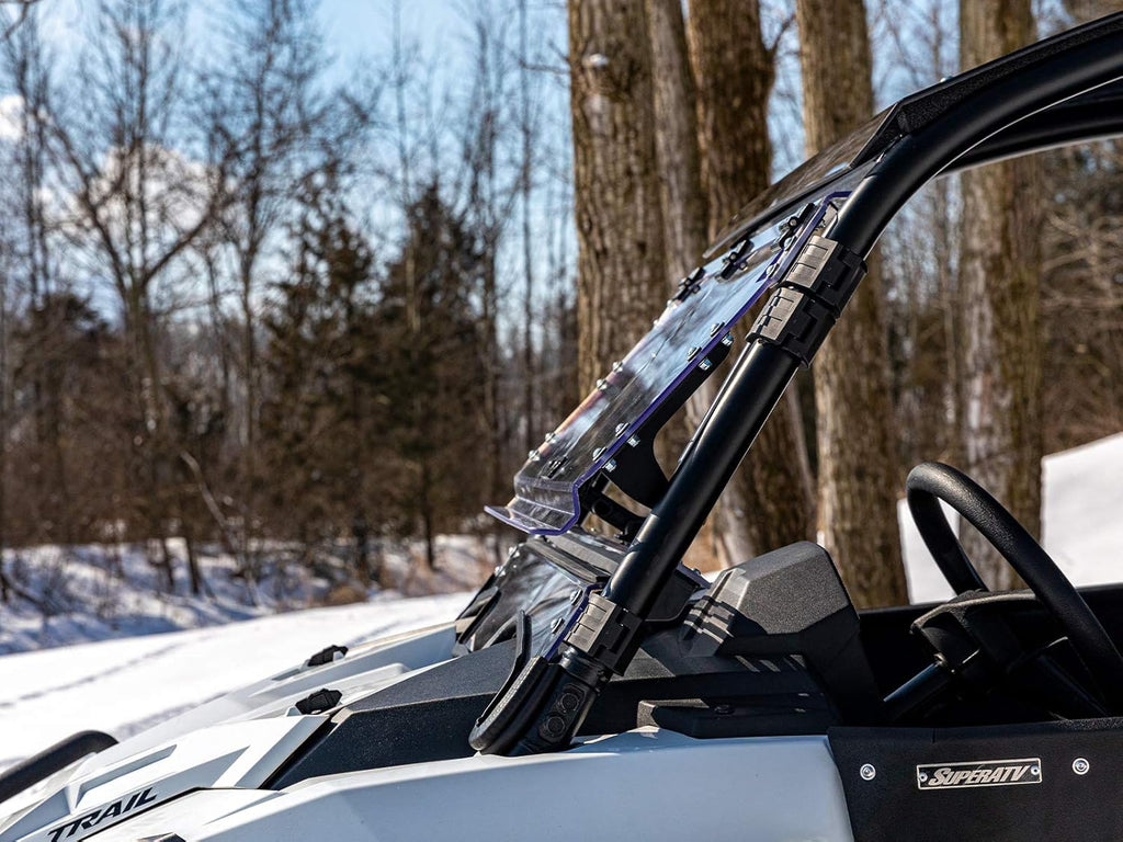 3-in-1 Flip Windshield 1/4 Thick Polycarbonate R875683