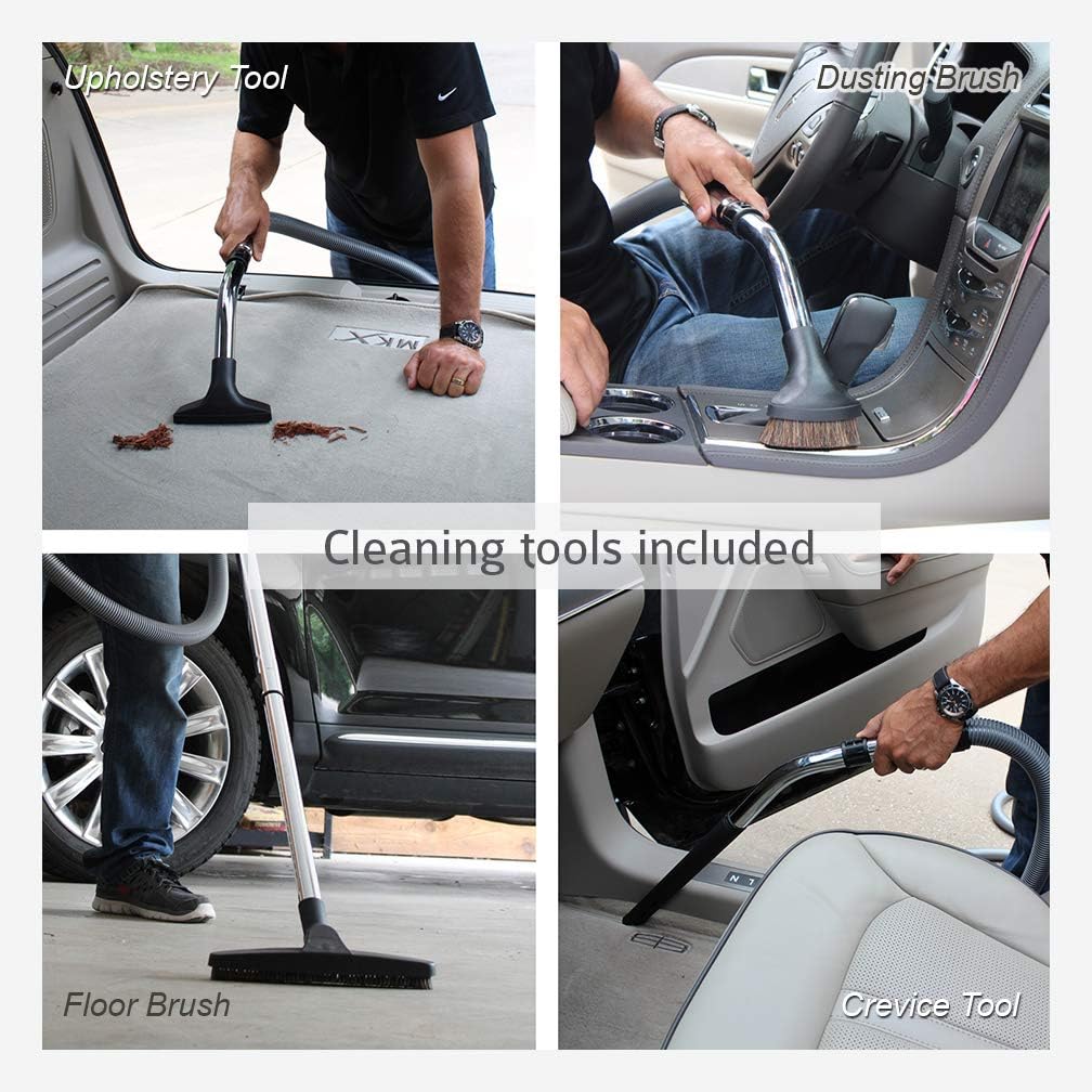 Wall Mounted Garage and Car Vacuum with 50 ft. Hose X434