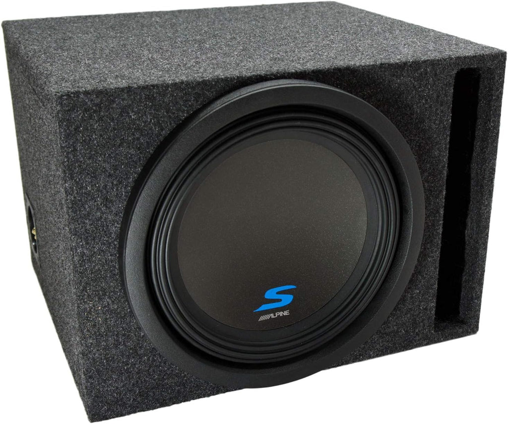 Single 12" Car Audio Subwoofer Sub Box Enclosure Package U18521