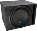 Single 12" Car Audio Subwoofer Sub Box Enclosure Package U18521