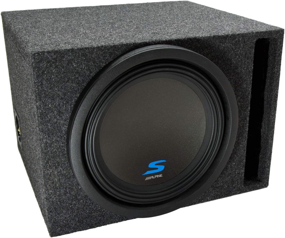Single 12" Car Audio Subwoofer Sub Box Enclosure Package U18521