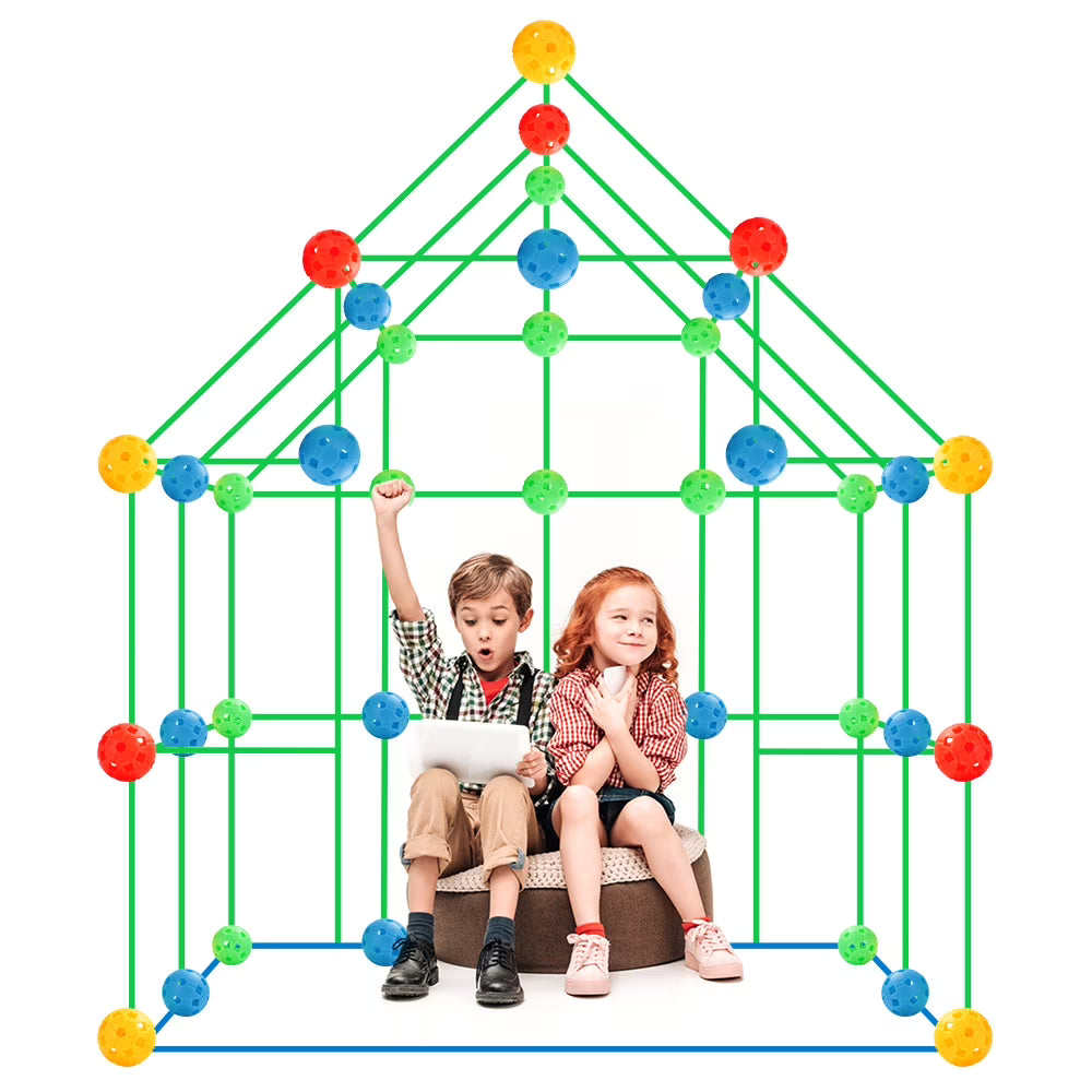 155pcs Fort Building Kit Construction Builder Toys B571632