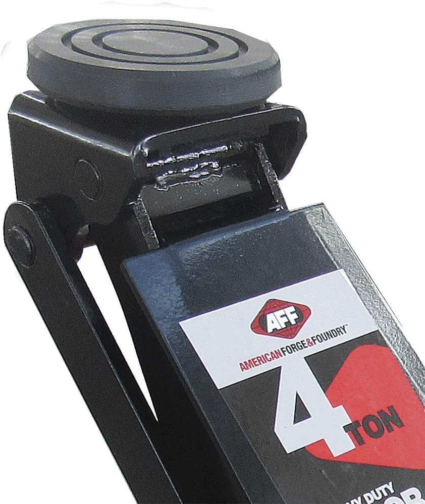 4 Ton Hydraulic Floor Jack with Safety Bypass and Swivel Casters W194244