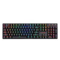 RGB Low Profile Mechanical Gaming Keyboard with Red Switches U576889