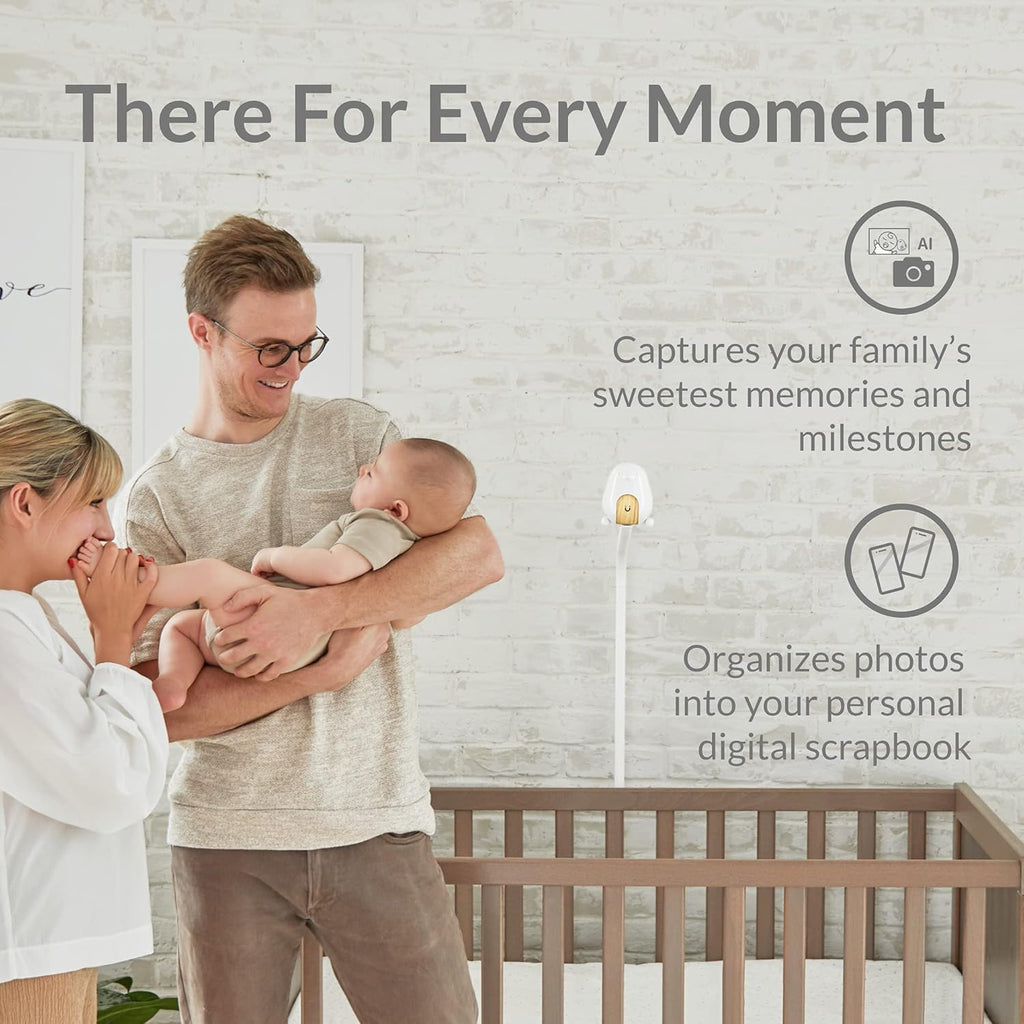 Smart Baby Monitor with HD Night Vision Camera and Two-Way Audio A946852