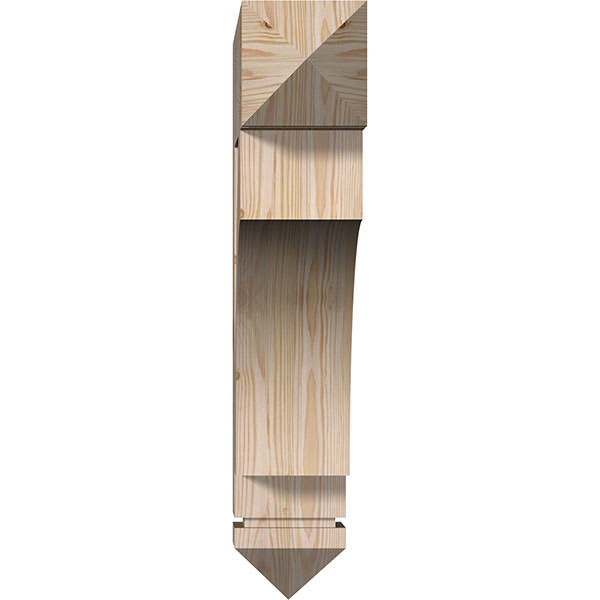 Douglas Fir Smooth Bracket P250