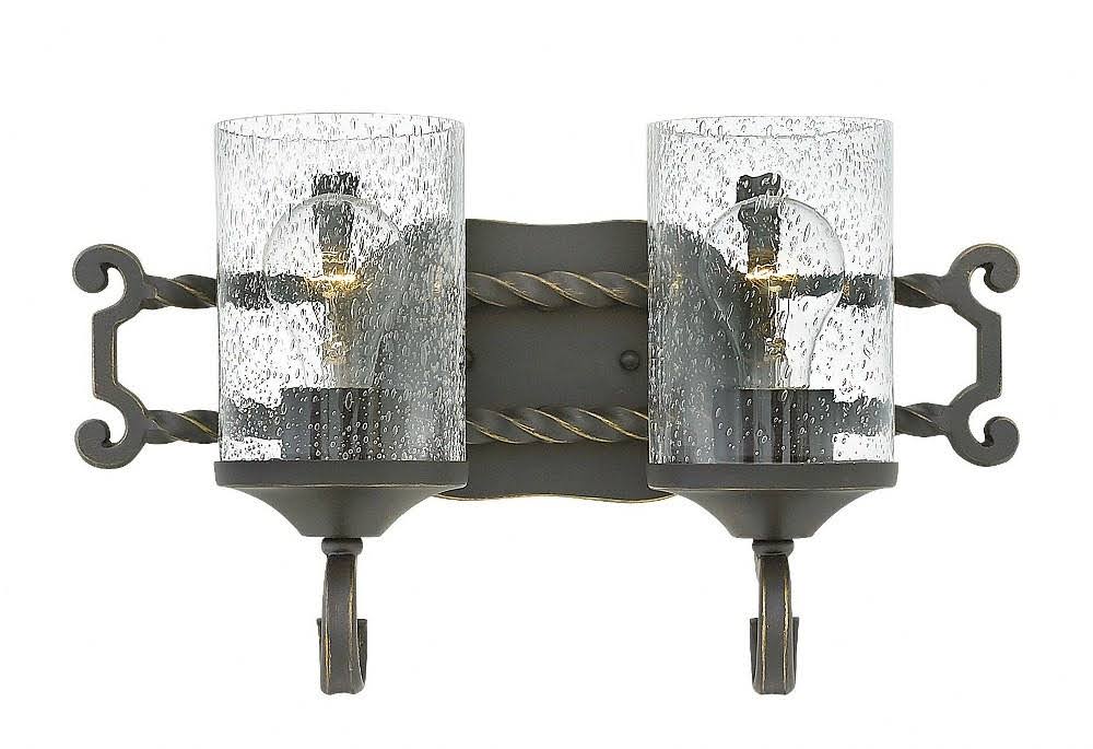 Olde Black 2 Light Bath J801221